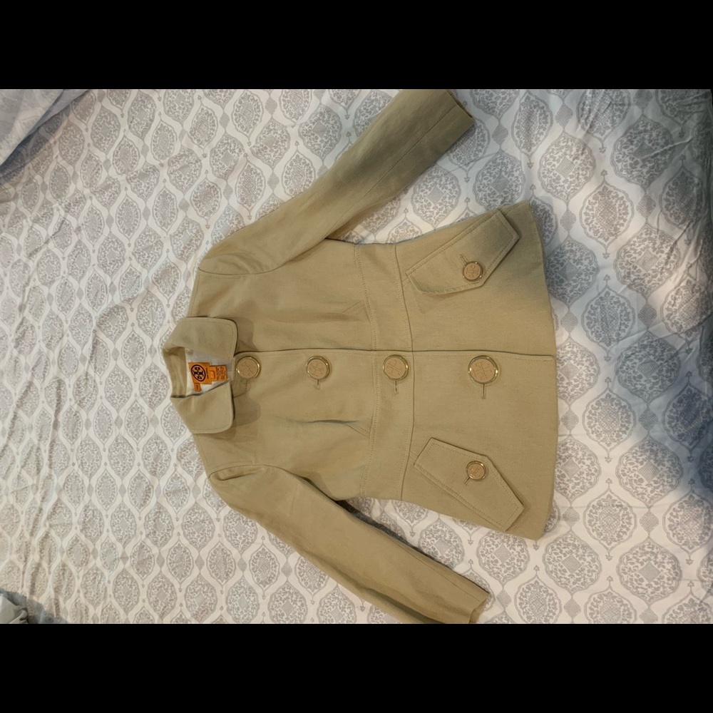 Perfect condition size 2 Tory Burch linen blazer